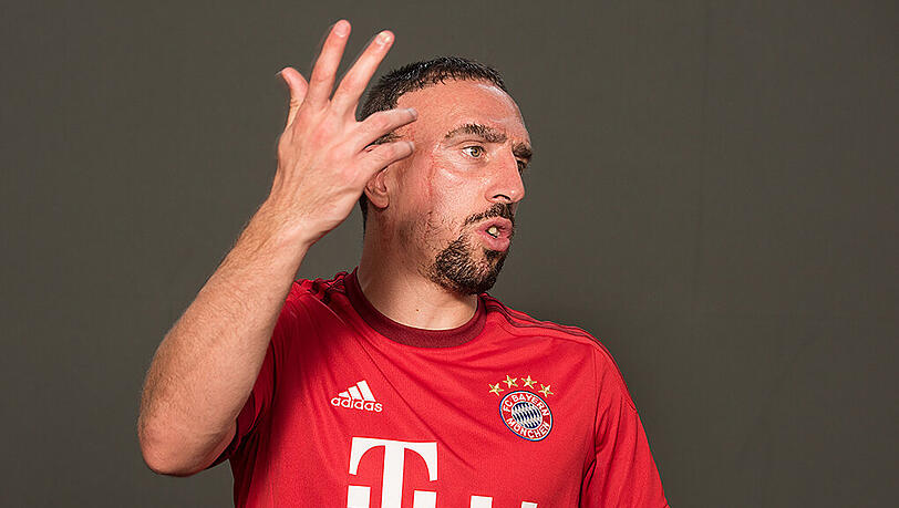 Schwere Zeiten für Bayern-Star Franck Ribéry Schwere Zeiten für Bayern-Star Franck Ribéry
