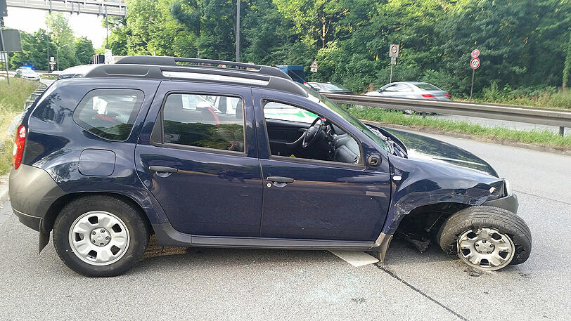 Das Auto des Täters.