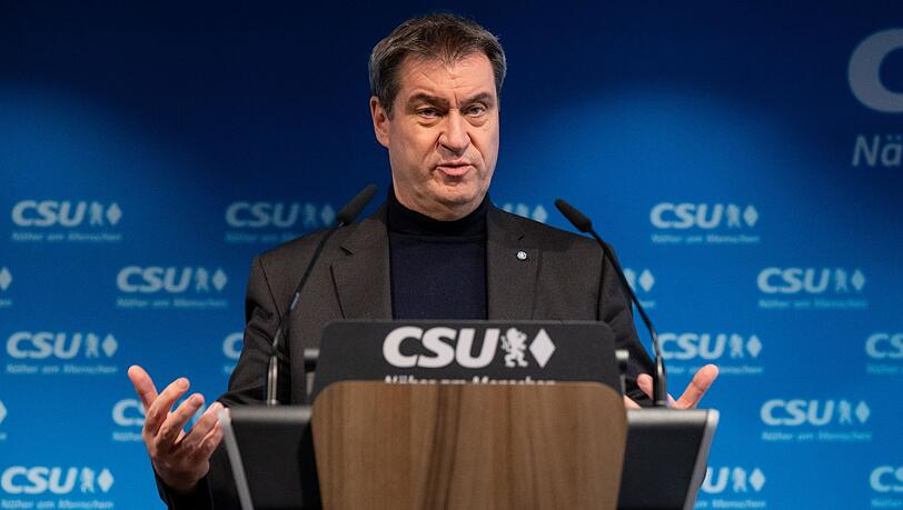 Markus Söder, CSU-Vorsitzender und Ministerpräsident von Bayern.