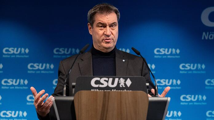 Markus Söder, CSU-Vorsitzender und Ministerpräsident von Bayern.