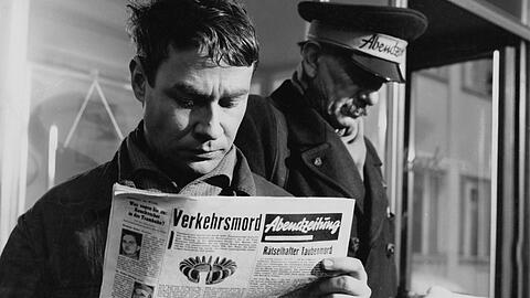 "Bringen Se mir a Wasserleich": Zimperlich ist die AZ noch nie gewesen &ndash; und Kriminalität war oft ein Thema in der Stadt.