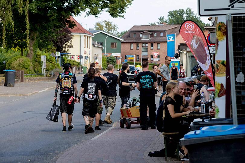 Das Wacken-Open-Air 2018 in Schleswig-Holstein.
