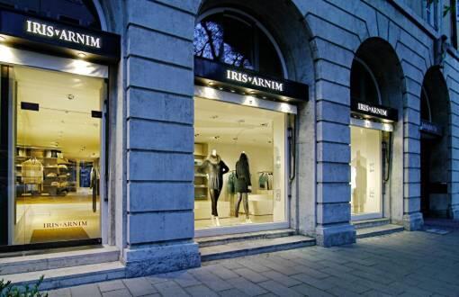 Der Laden von Iris von Arnim beim Luitpoldblock in München.