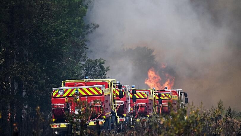 Die Waldbr&auml;nde w&uuml;ten auch ganz in der N&auml;he von M&uuml;nchens Partnerstadt Bordeaux.