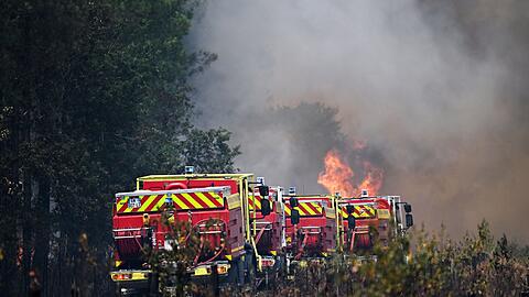 Die Waldbr&auml;nde w&uuml;ten auch ganz in der N&auml;he von M&uuml;nchens Partnerstadt Bordeaux.