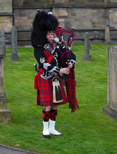 Andy Murray hat seine Jugendliebe Kim Sears in seiner schottischen Heimatstadt Dunblane geheiratet. Die Bilder.