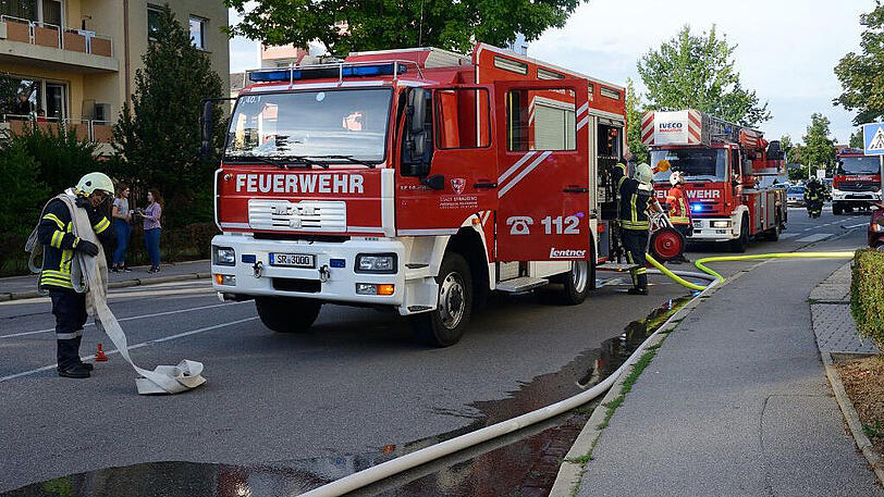 Im siebten Stock brach das Feuer aus.