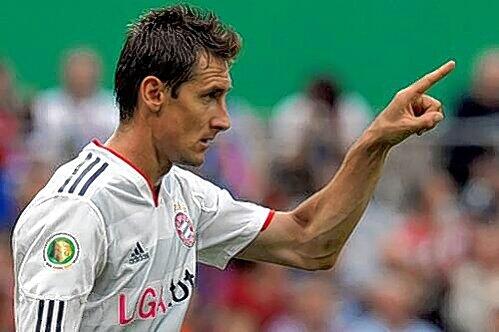 Miroslav Klose spielt seit 2007 beim FC Bayern