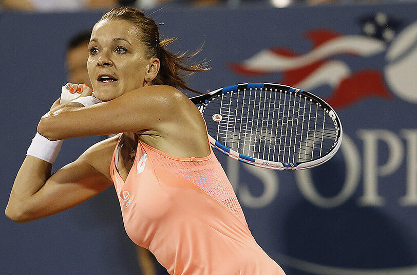 Die Polin Agnieszka Radwanska.