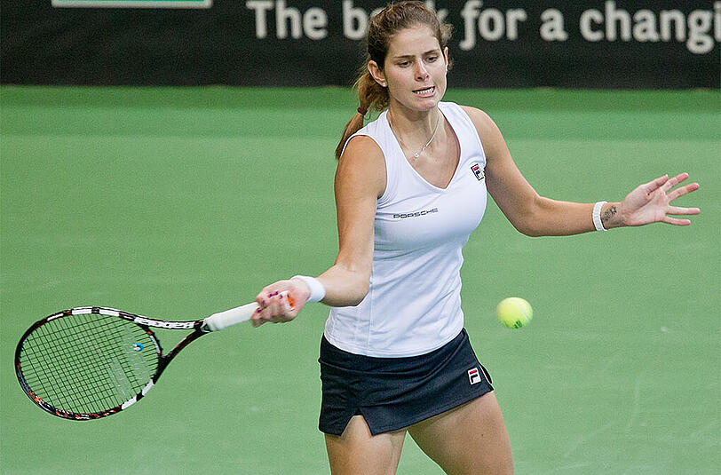 Julia Görges erreichte in Auckland die Runde der besten acht.