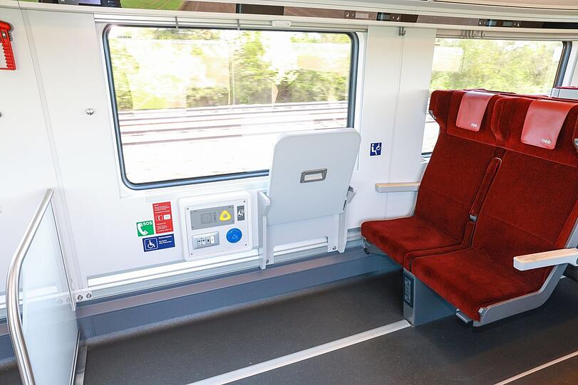 Viel Platz an diesen Plätzen.