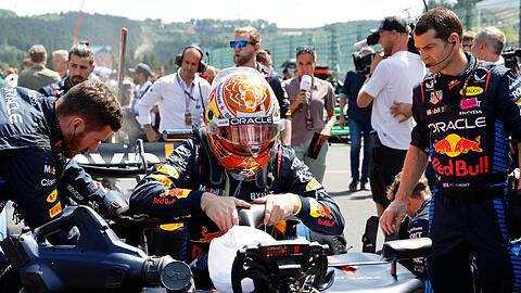 Die letzte Ausfahrt vor der Formel-1-Sommerpause für Max Verstappen.