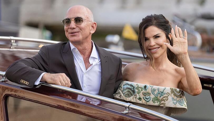 Jeff Bezos und Lauren Sánchez feiern in Venedig eine Luxus-Hochzeit.