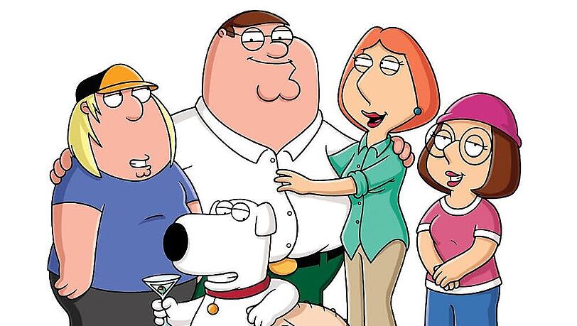 Wieder vollzählig: Die Zeichentrick-Familie Griffin aus "Family Guy" Wieder vollzählig: Die Zeichentrick-Familie Griffin aus "Family Guy"