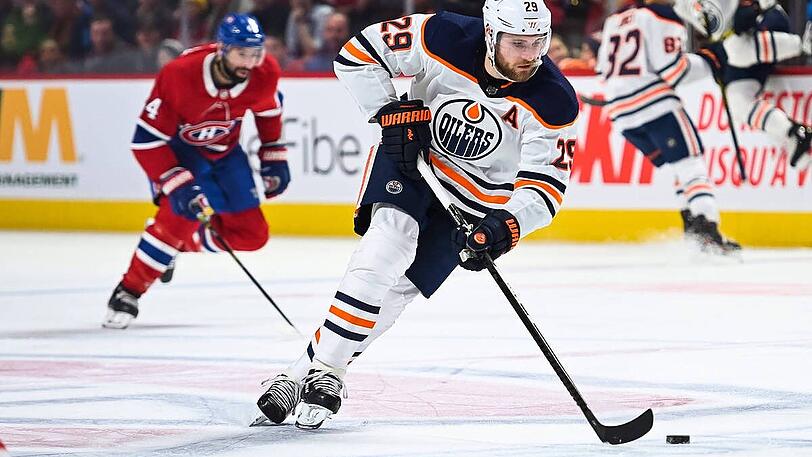 Der Superstar der NHL: Leon Draisaitl wurde als erster Deutscher Topscorer einer US-Profiliga.