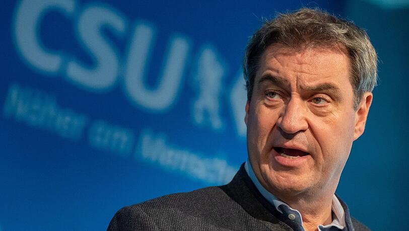 Ziel der Grünen-Kritik: Bayerns Ministerpräsident Markus Söder.