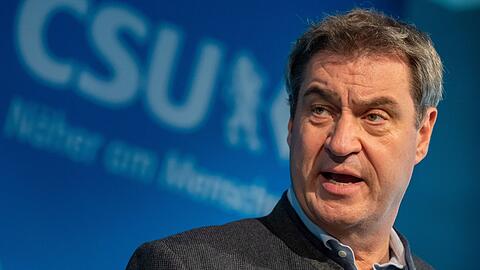 Ziel der Grünen-Kritik: Bayerns Ministerpräsident Markus Söder.
