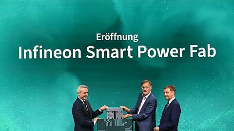 Infineon hat in Dresden eine neue Chipfabrik er&ouml;ffnet  - die gr&ouml;&szlig;te weltweit f&uuml;r Leistungshalbleiter.