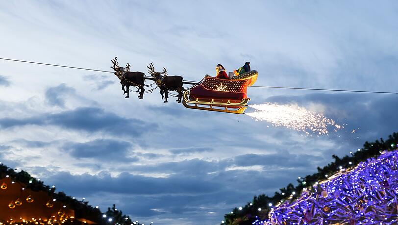 Alle Jahre wieder l&auml;sst sich die Flugroute des Weihnachtsmannes im Internet verfolgen. (Symbolbild)