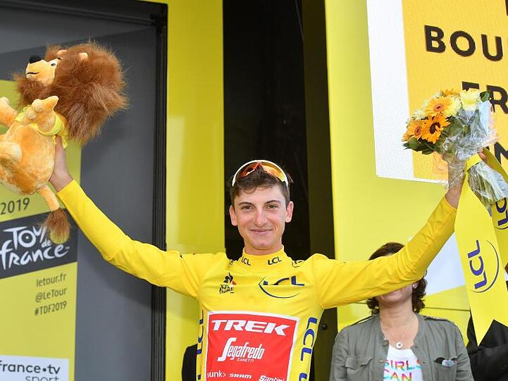 Der Italiener Giulio Ciccone konnte bei der 6. Etappe das Gelbe Trikot des Gesamtführenden erobern.
