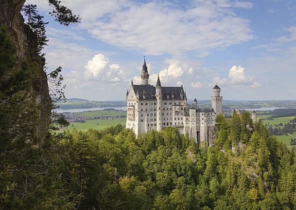 Und so sieht es in echt aus: Das Schloss Neuschwanstein im Allg&auml;u lockte im Jahr 2025 mehr als eine Million Besucher.