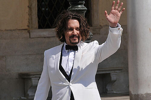 Jonny Depp in Venedig