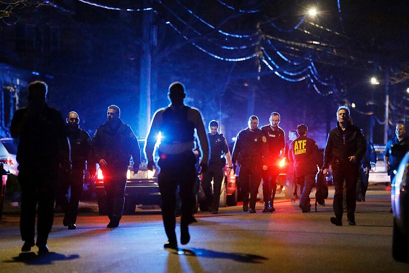 Bilder vom Polizeieinsatz in Watertown