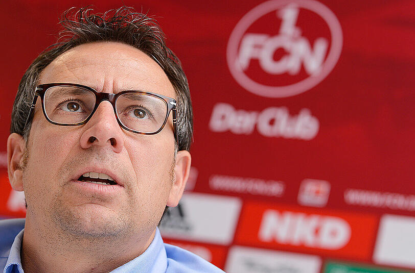 Bald ist Feierabend: FCN-Sportvorstand Martin Bader.