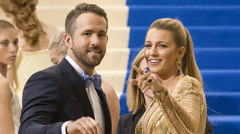 Ryan Reynolds und Blake Lively gemeinsam auf einem Event in New York im Mai 2017