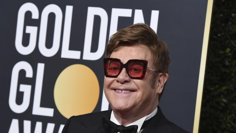 Elton John bei der Golden Globe Verrleihung. Elton John bei der Golden Globe Verrleihung.