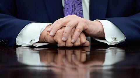 Die H&auml;nde und die Gesundheit von US-Pr&auml;sident Trump sind bereits h&auml;ufiger Gespr&auml;chsthema gewesen. (Archivfoto)