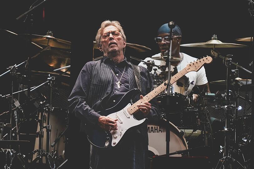 Eric Clapton in Detroit, Michigan 2022 Eric Clapton in Detroit, Michigan 2022