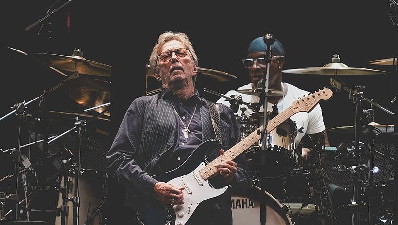 Eric Clapton in Detroit, Michigan 2022 Eric Clapton in Detroit, Michigan 2022