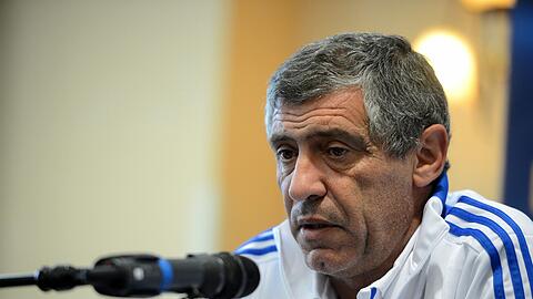 Der Nationaltrainer der Griechen: Fernando Santos