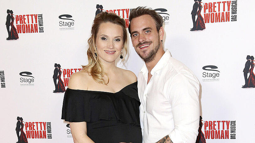 Anna Hofbauer und Marc Barthel bei der Premiere des Musicals "Pretty Woman" vor wenigen Wochen