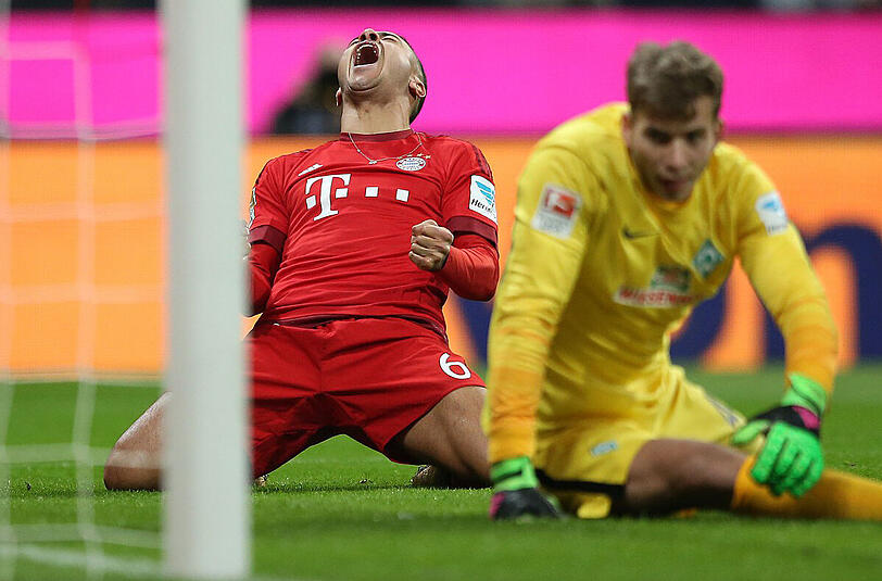 Befreiung: Auf diesen Moment schien Thiago gewartet zu haben.