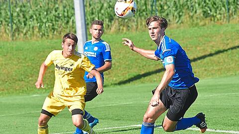 Trifft mit Dorfen auf die Löwen: Kapitän Timo Lorant (r.) "Das wird das größte Spiel unserer Vereinsgeschichte".