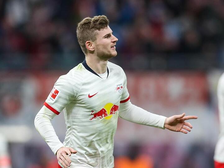 Wird vom FC Barcelona als Suárez-Ersatz in Erwägung gezogen: Leipzigs Timo Werner.