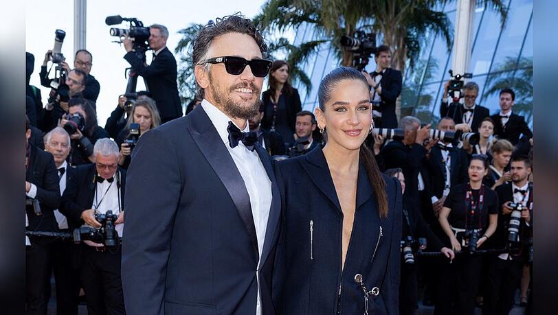 James Franco und Izabel Pakzad in Cannes. James Franco und Izabel Pakzad in Cannes.
