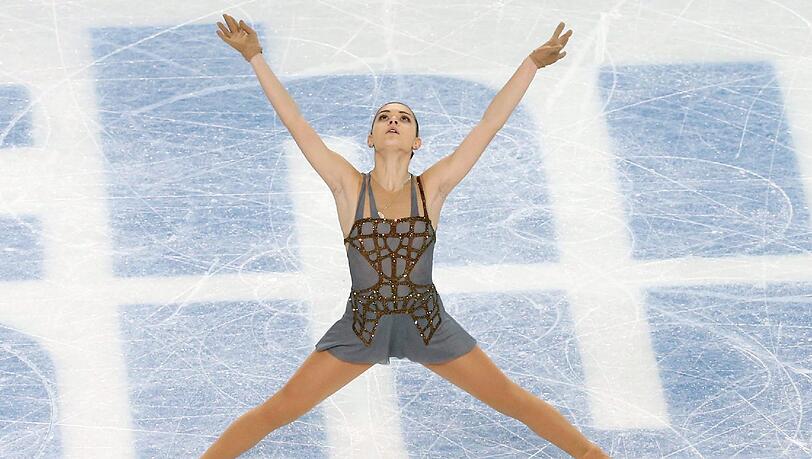 Adelina Sotnikowa gewann als erste Russin Olympisches Gold im Eiskunstlauf. Adelina Sotnikowa gewann als erste Russin Olympisches Gold im Eiskunstlauf.
