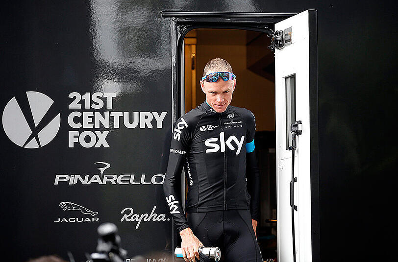 Christopher Froome führt das Tour-Klassement aktuell an.
