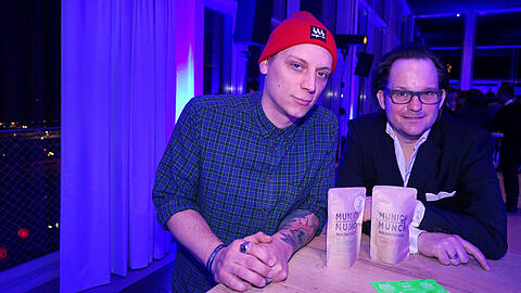 "Munich, munich": Florian Wilke und Jenk Saborowski.
