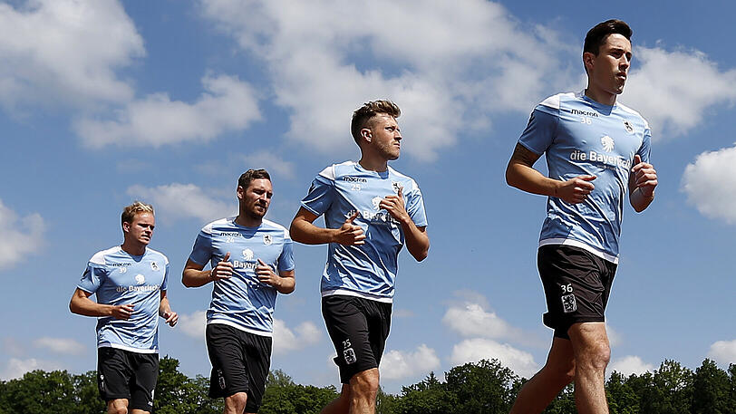 Start in die neue Saison: der TSV 1860 beim Laktattest.