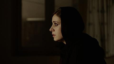 Die Regisseurin und Hauptdarstellerin Maryam Moghaddam.