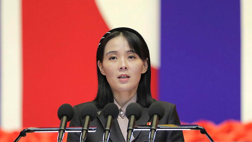 Nordkoreas Kim Yo Jong, Schwester von Machthaber Kim Jong Un, erteilt Bemühungen zur nuklearen Abrüstung des Landes eine klare Absage. (Archivbild) Nordkoreas Kim Yo Jong, Schwester von Machthaber Kim Jong Un, erteilt Bemühungen zur nuklearen Abrüstung des Landes eine klare Absage. (Archivbild)