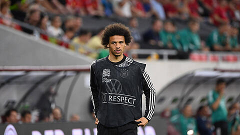 Wurde gegen Ungarn nicht eingewechselt: Leroy Sané.