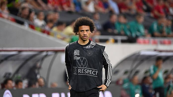 Wurde gegen Ungarn nicht eingewechselt: Leroy Sané.