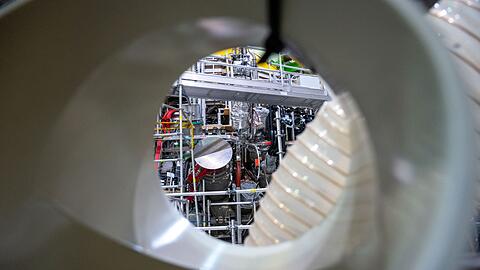 Der Forschungsreaktor "Wendelstein 7-X" im Max-Planck-Institut f&uuml;r Plasmaphysik: Die Arbeit von Proxima Fusion basiert auf den Forschungsergebnissen des Instituts. (Archivbild)