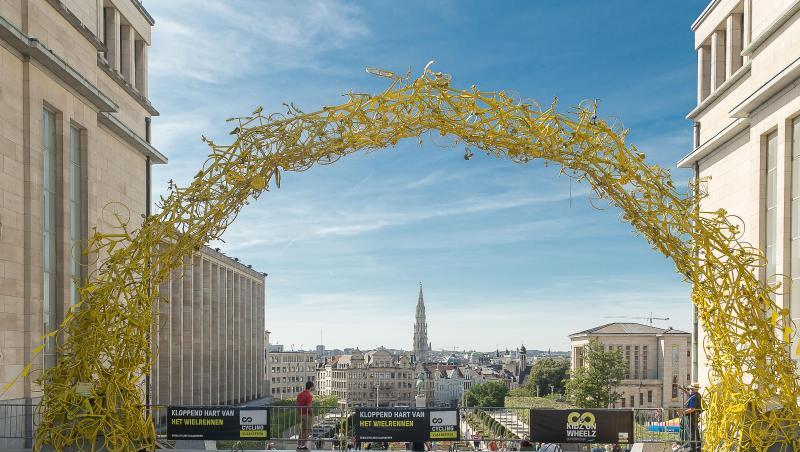 Brüssel ist bereit für den Start der 106. Tour de France. Brüssel ist bereit für den Start der 106. Tour de France.