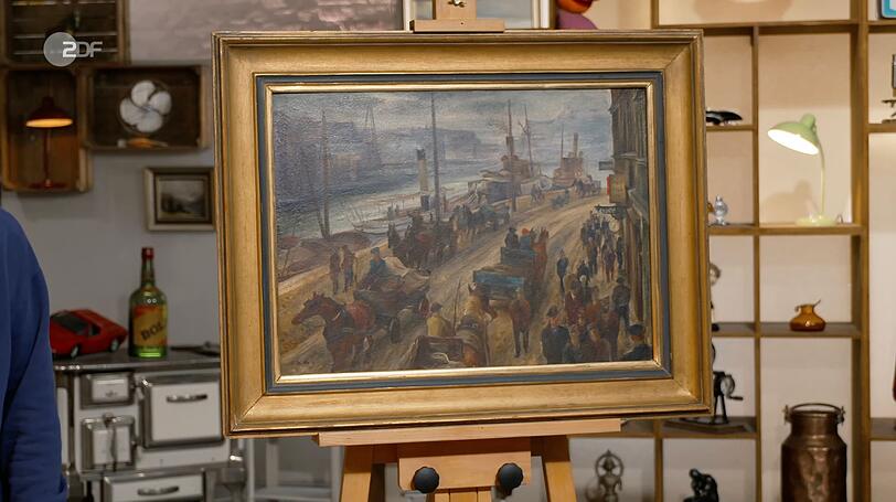 F&uuml;r ein Werk von Albert Birkle (1931) taxierte Friederike Werner 15.000 bis 20.000 Euro.